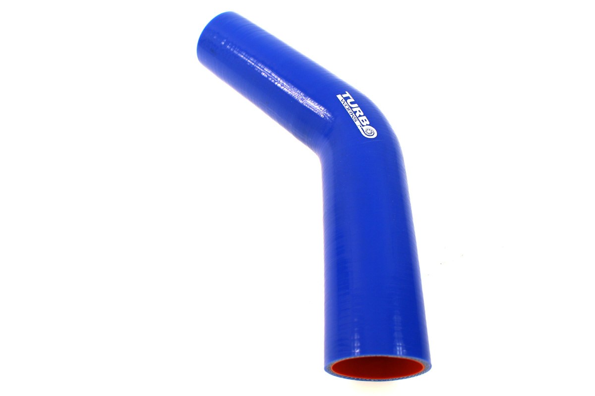 Silikónová hadica - koleno 45° Pro Blue 67 mm XL